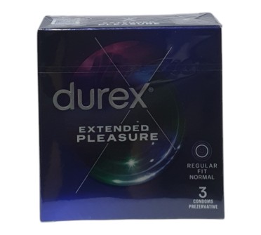ПРЕЗ ДУРЕКС Performa/Extended Pleasure x 3 Сив